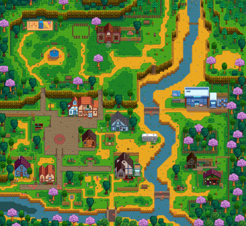 Town Waypoints