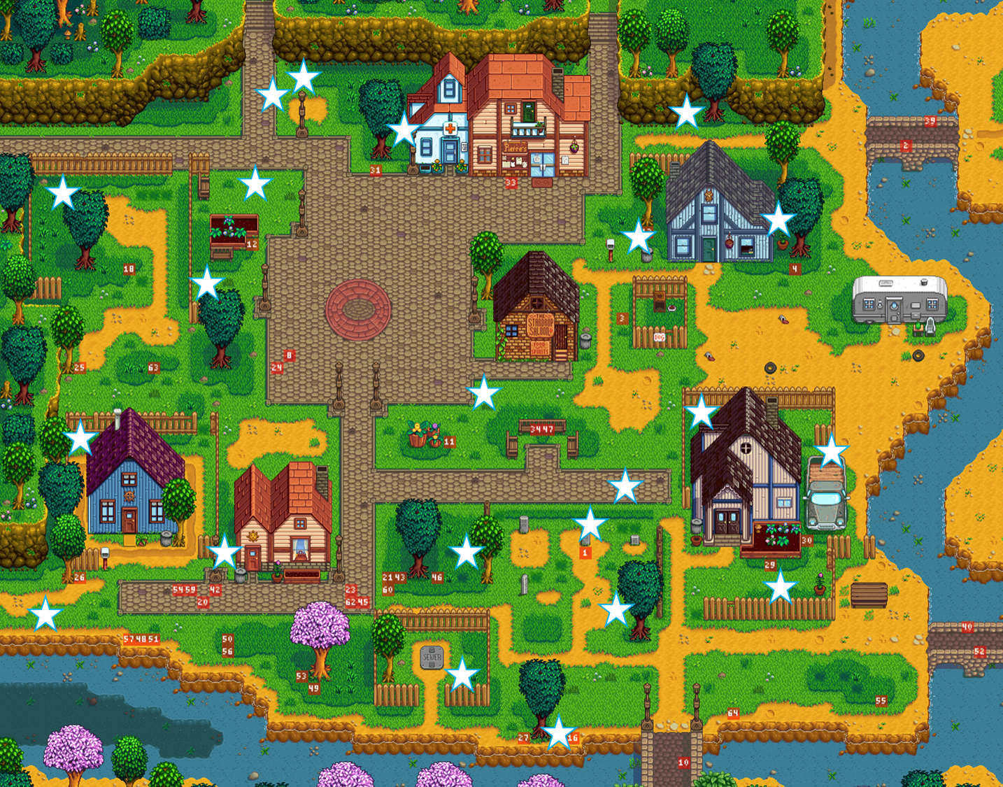 Image - Approximate Egg Map.png | Stardew Valley Wiki | FANDOM Powered ...