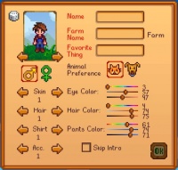 Character Creation