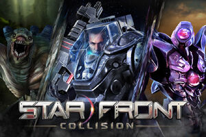 Starfront Title Screen