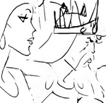 Anya and Jared sketch