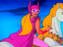 Princess mounted