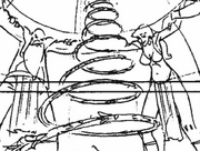 Wizard statues