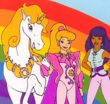 Gwen with Sunstar and Fallon