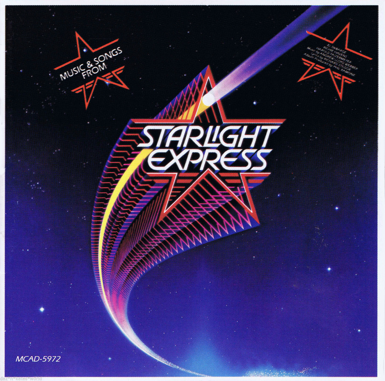 1987 US Concept Album | Starlight Express the Musical Wiki | FANDOM powered by Wikia