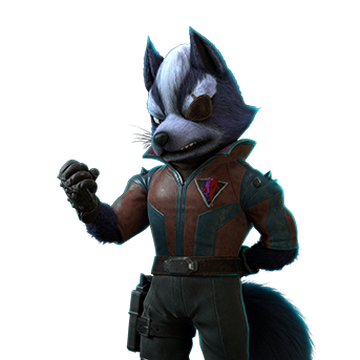star fox wolf plush