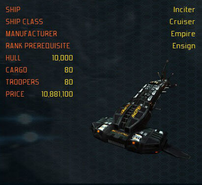 Inciter ship