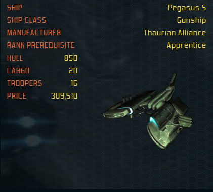 PegasusS ship