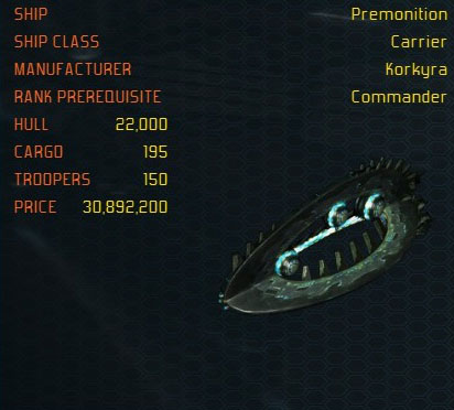 Premonition ship