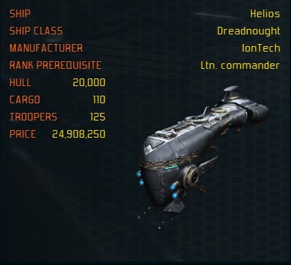 Helios ship
