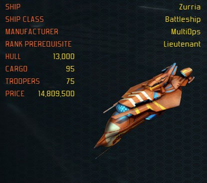 Zurria ship