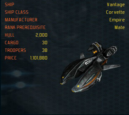 Vantage ship