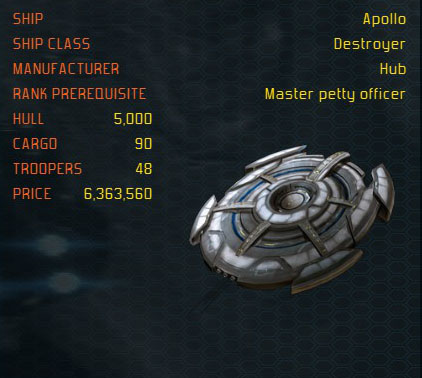 Apollo ship