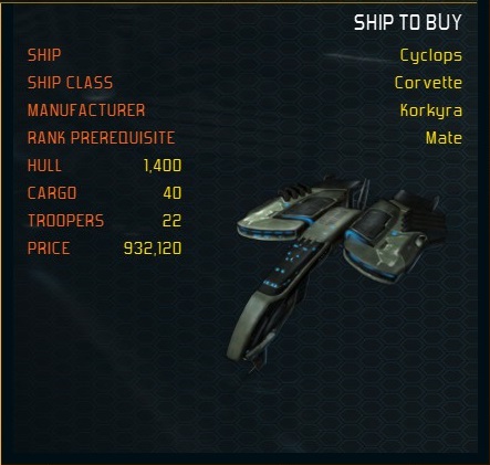 Cyclops ship