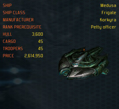 Medusa ship