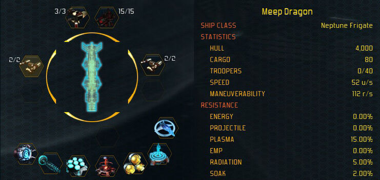Neptune stats