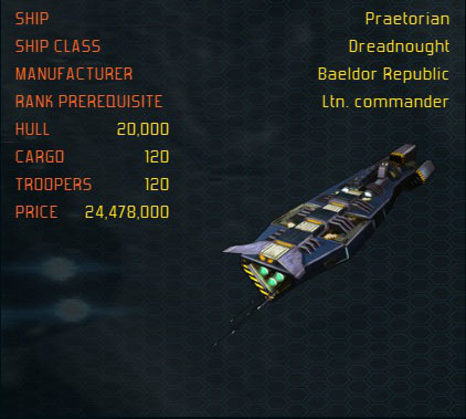 Praetorian ship