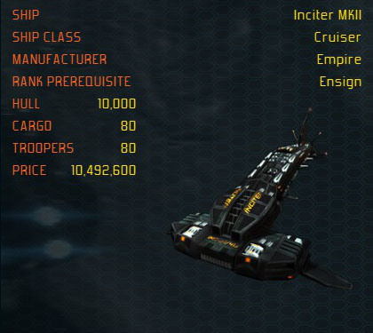InciterMkII ship