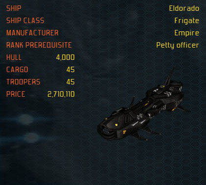 Eldorado ship