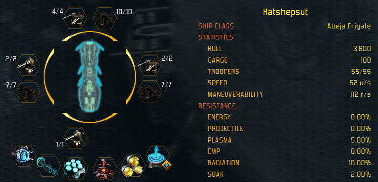 Abeja stats