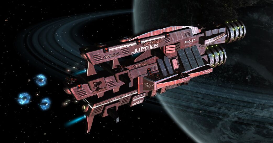 Jupiter scene