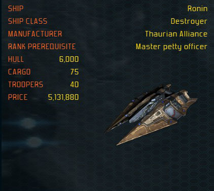 Ronin ship