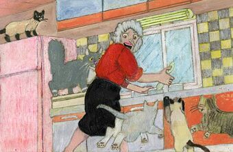 My Grandma s Cats by mmpratt99