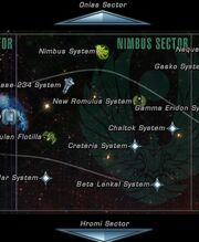 Nimbus sector map