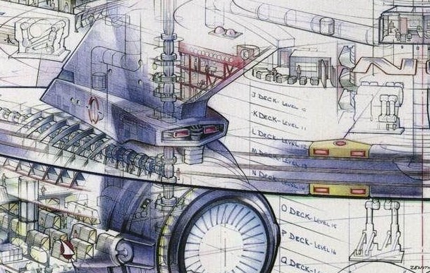 image enterprise a cut away jpg memory beta non canon star trek