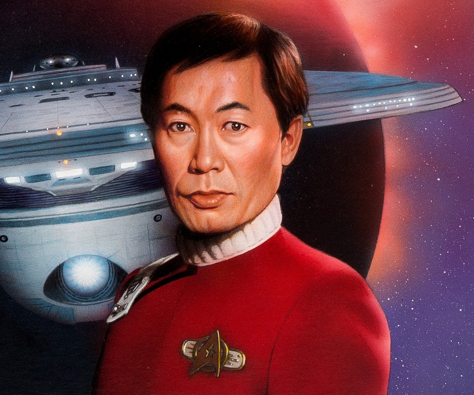 sulu star trek rank