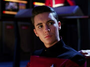 Wesley Crusher, Yesterday's Enterprise