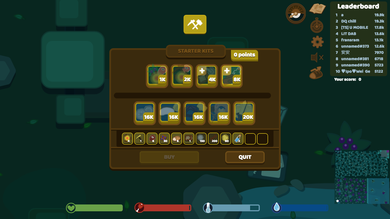 Starter Kits  Starve.io Wiki  FANDOM powered by Wikia