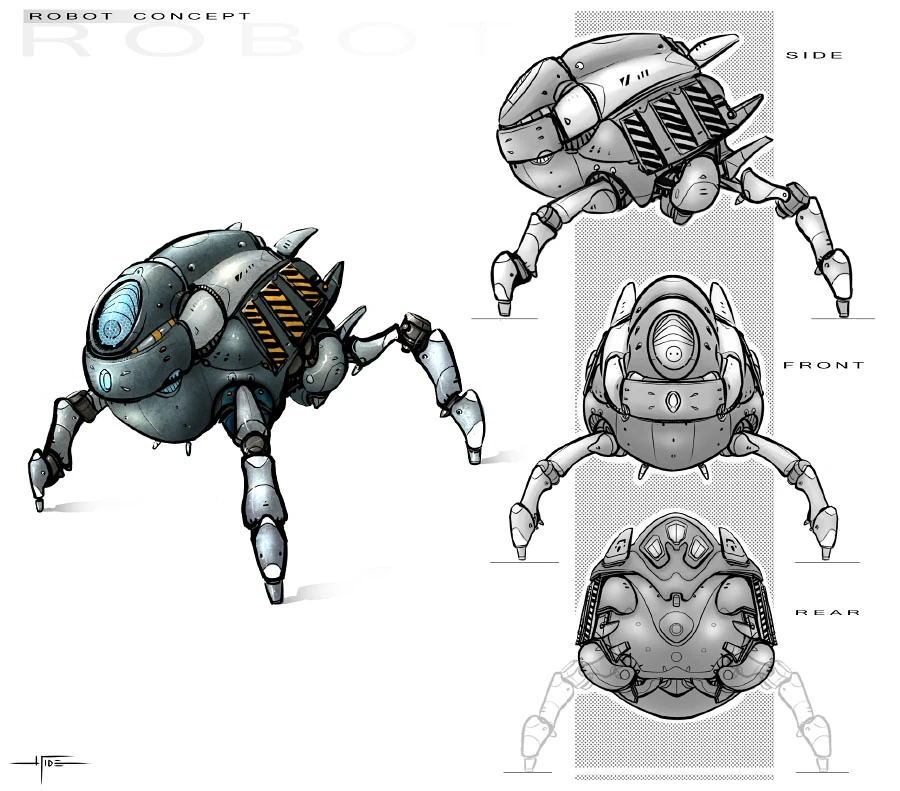 Crabclass Demolitions Droid Star Wars Exodus Visual Encyclopedia