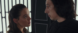 Rey and Ben Solo