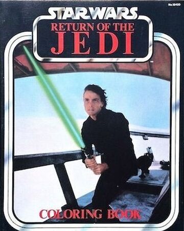 Star Wars Return Of The Jedi Coloring Book Luke Skywalker