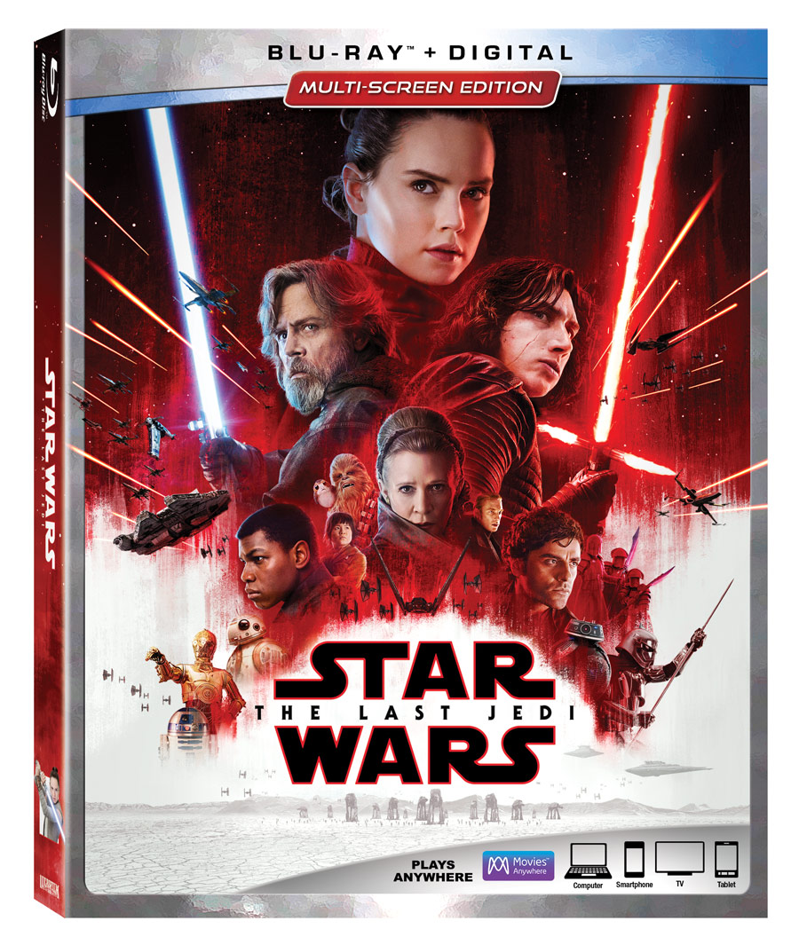 Star Wars Episode VIll 2017 The Last Jedi Movie Poster Canvas Art Print Sc-Fi