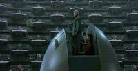 Senate podium