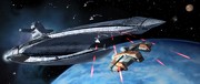 Ebon Hawk vs Leviathan