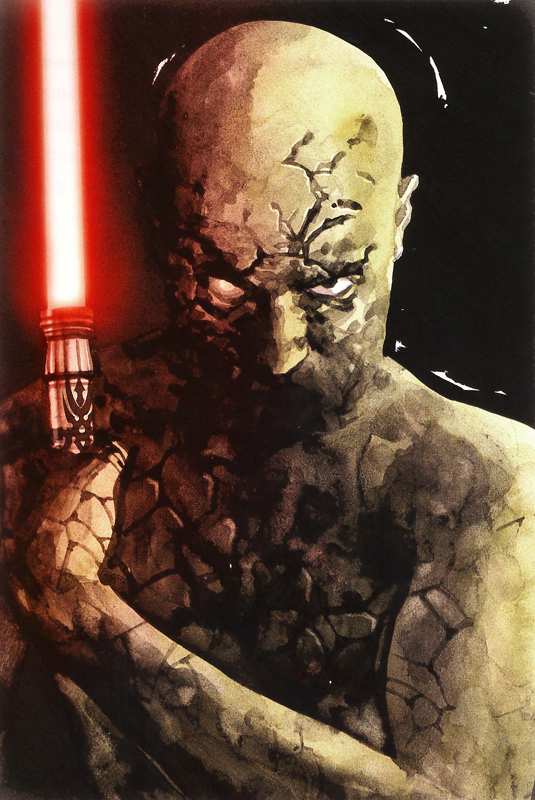 Star Wars, Darth Sion, Lord of Pain, member of the Sith Triumvirate in the First Jedi Purge