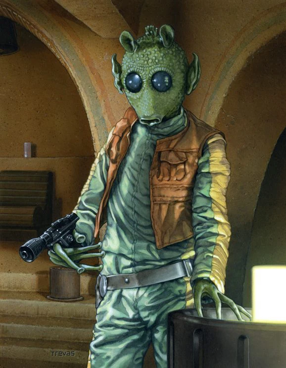 Resultado de imagen de star wars greedo