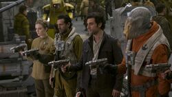 Poe Dameron mutiny against Holdo