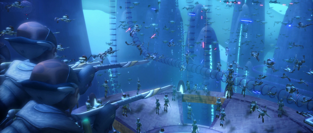 The Clone Wars come to Mon Calamari