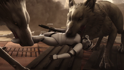 Loth-wolf chew toy AFH
