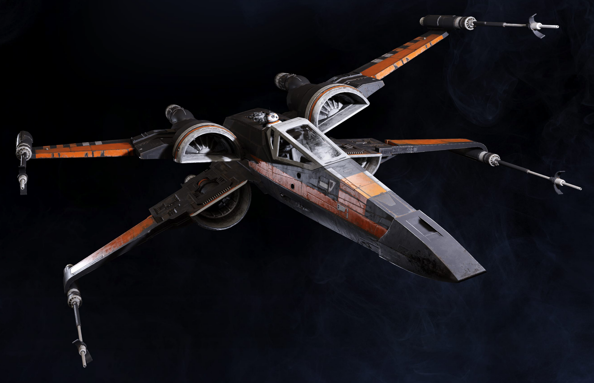 poe dameron x wing black one