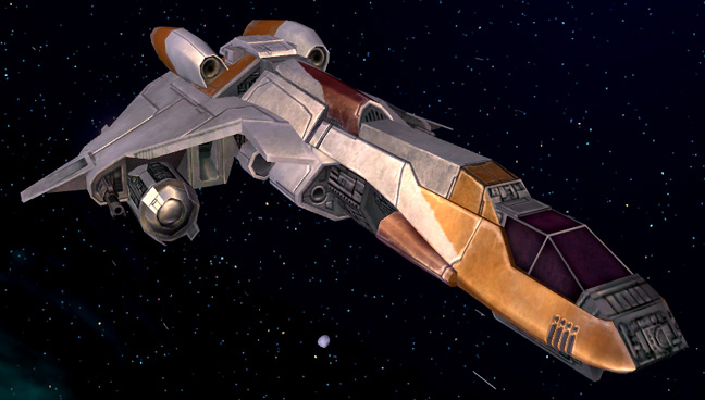 revenge of the sith clone fighter ship