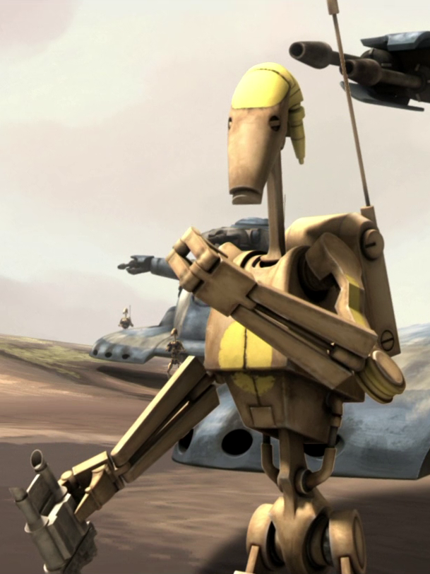 Unidentified OOM command battle droid 1 (Ryloth) | Wookieepedia