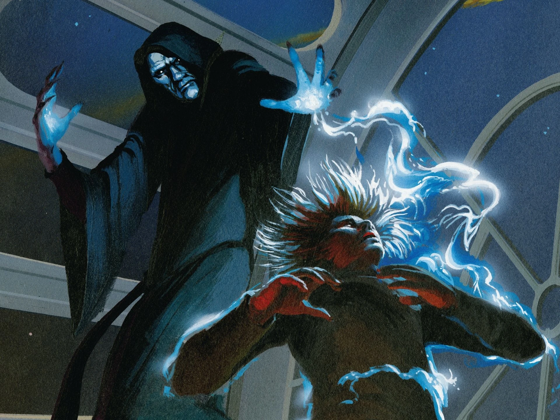 Force lightning Wookieepedia FANDOM powered by Wikia