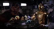 Dejarik Chewbacca C-3PO