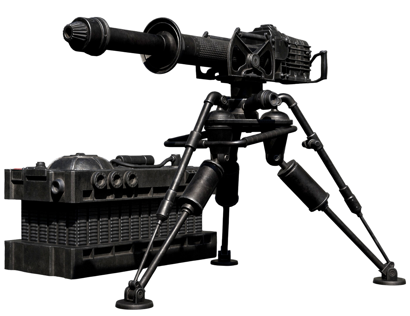 Star Wars Saga TRIPOD E-WEB CANNON Imperial Forces AS SEEN in the MANDALORIAN