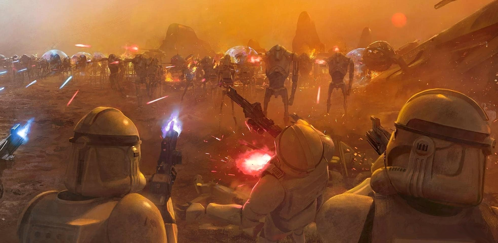 star wars clones vs droids